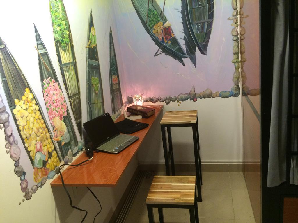 Wanderlust Saigon Hostel & Rooftop Bar Ho Či Minovo Město Exteriér fotografie