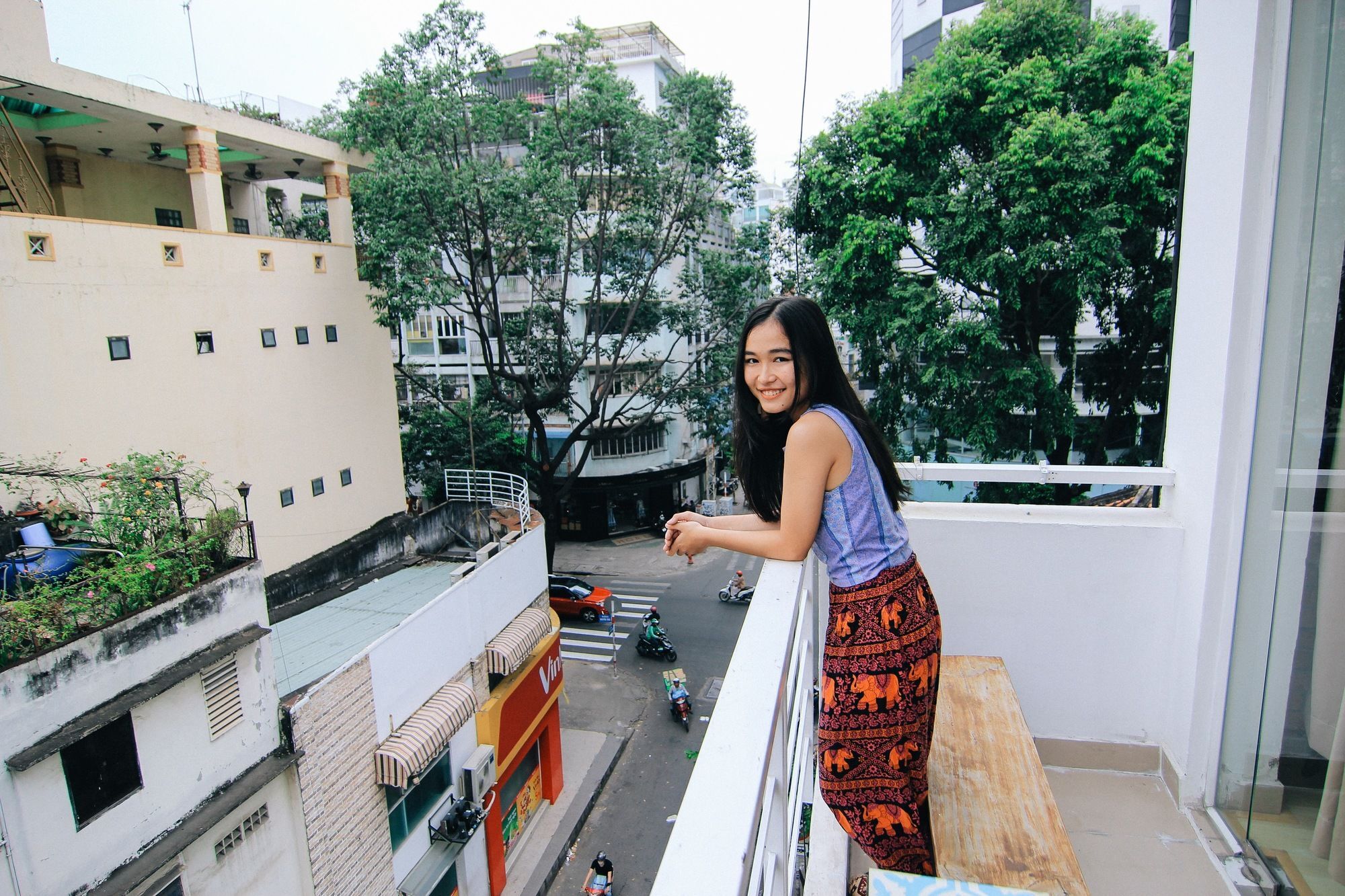 Wanderlust Saigon Hostel & Rooftop Bar Ho Či Minovo Město Exteriér fotografie