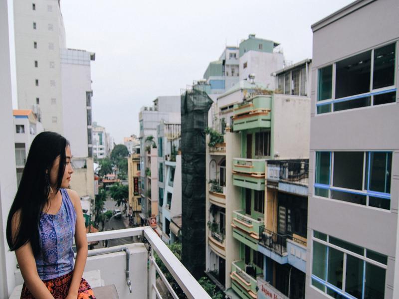 Wanderlust Saigon Hostel & Rooftop Bar Ho Či Minovo Město Exteriér fotografie