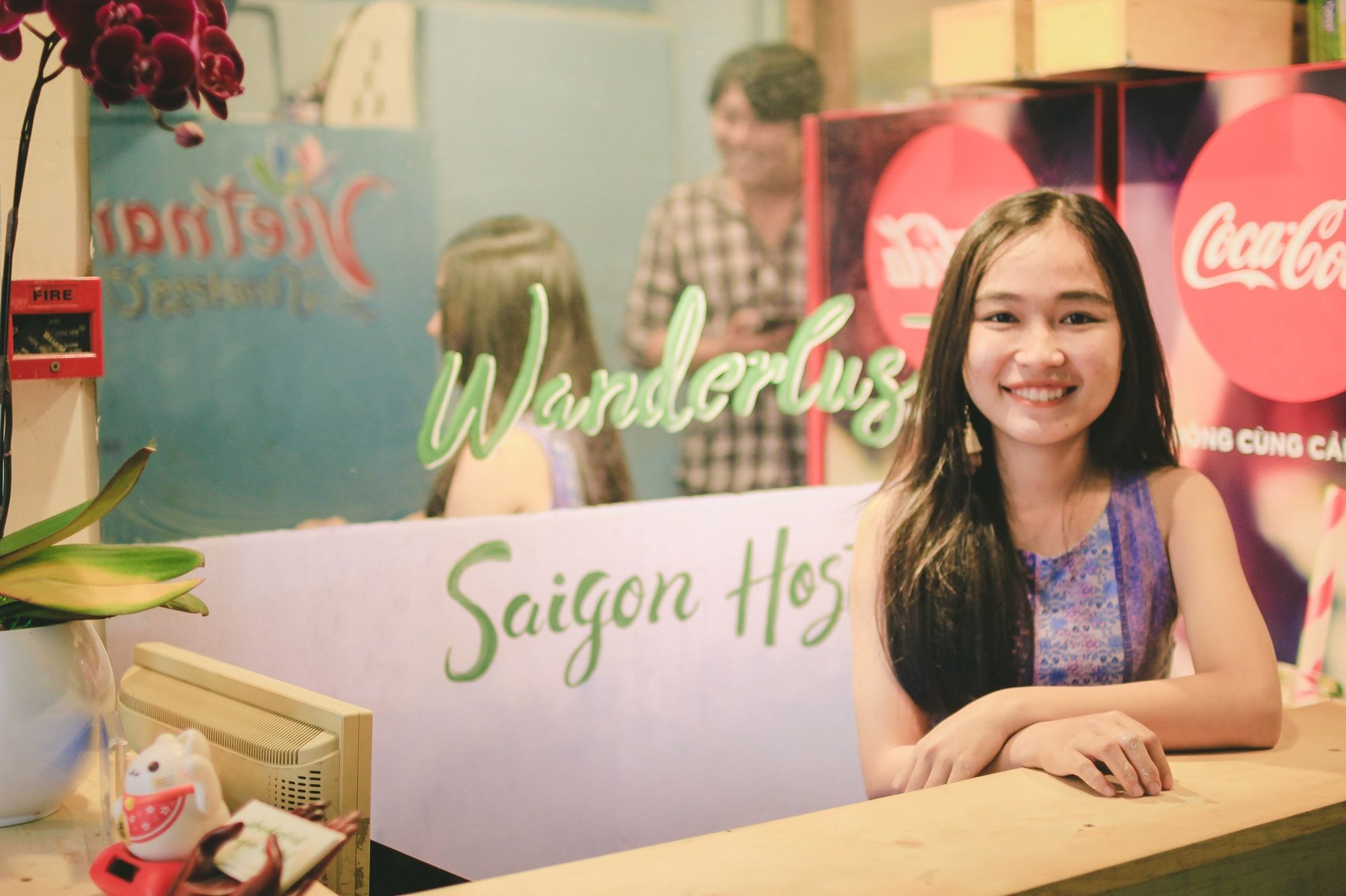 Wanderlust Saigon Hostel & Rooftop Bar Ho Či Minovo Město Exteriér fotografie